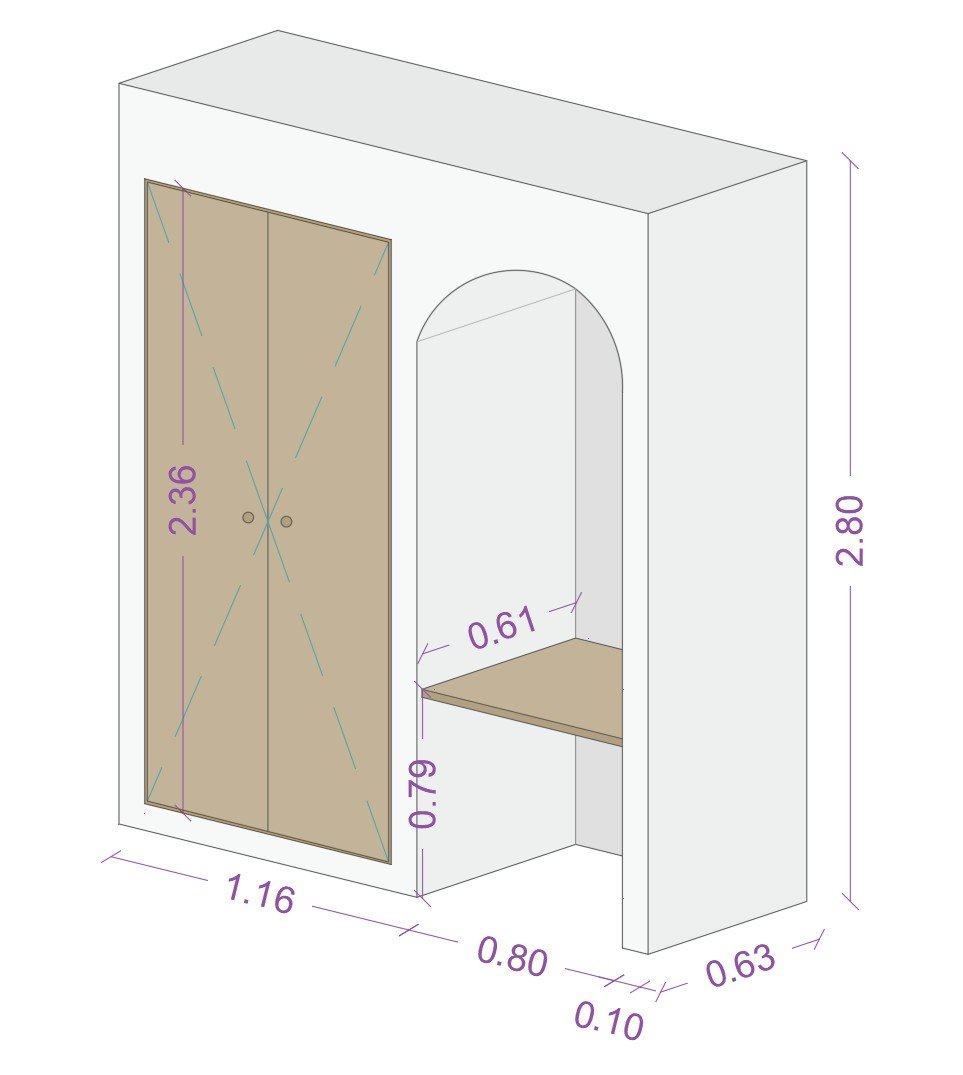 artalgarve interiors custom furniture design drawings for fixed furniture in masonry